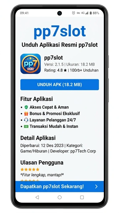 Download dan Instal APK pp7slot Terbaru